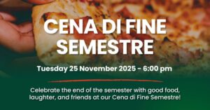 ILC Event Adult Italian Classes End of Semester Dinner 2025 26 November 2025