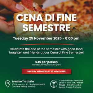 ILC End of Semester Celebration Dinner for students