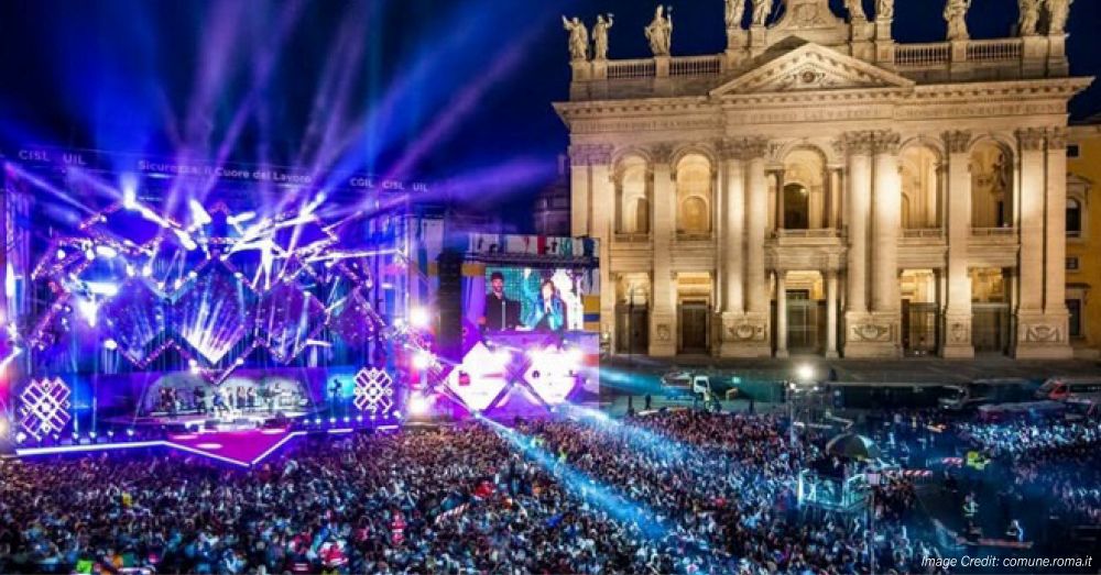 Italian Culture and Celebrations - Labour Day in Italy - Concertone Celebrations