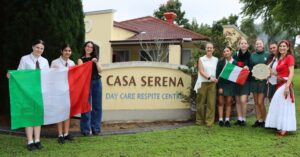 ILC School Immersion - Kelvin Grove State College students visit CoAsIt Community Services clients for intergenerational celebrations for Italian Republic Day 2026