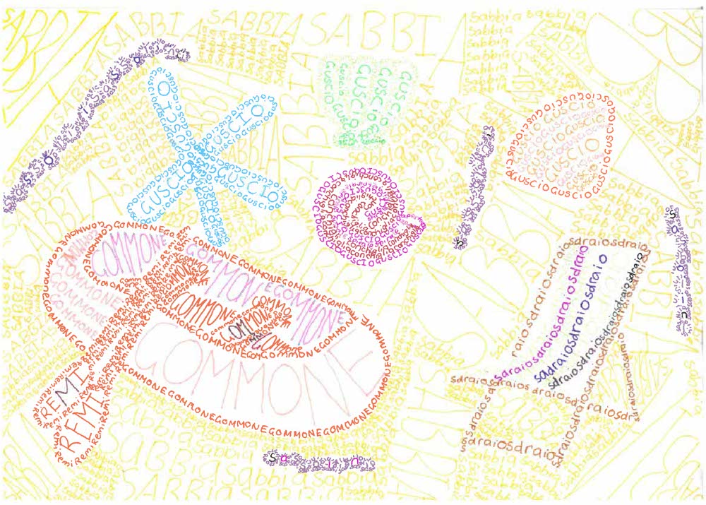 ILC Calligram Competition 2026 - Winning Artwork - Years 5-6 - Second Place